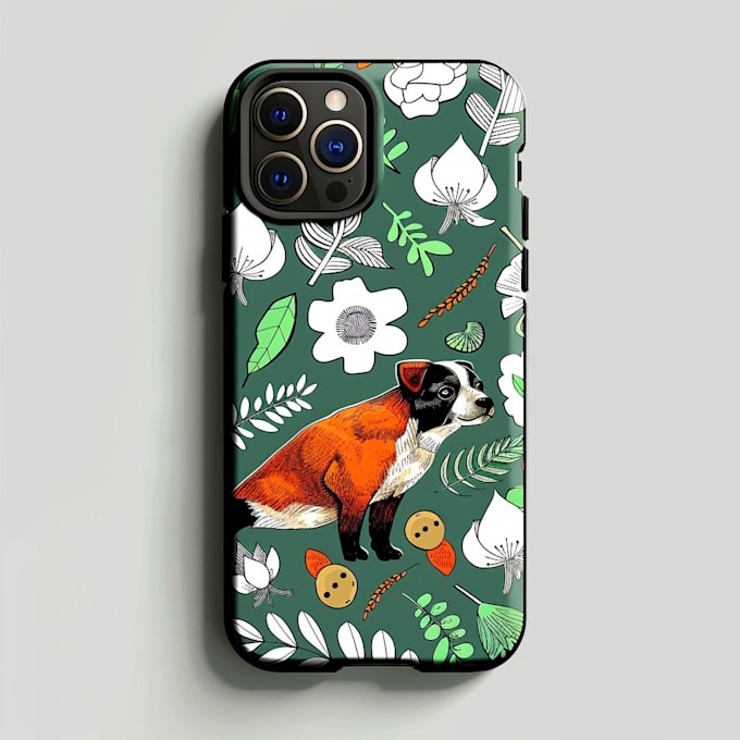 create custom trendy phone case design