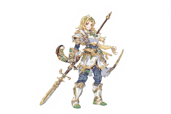 draw custom nft character collection art for you