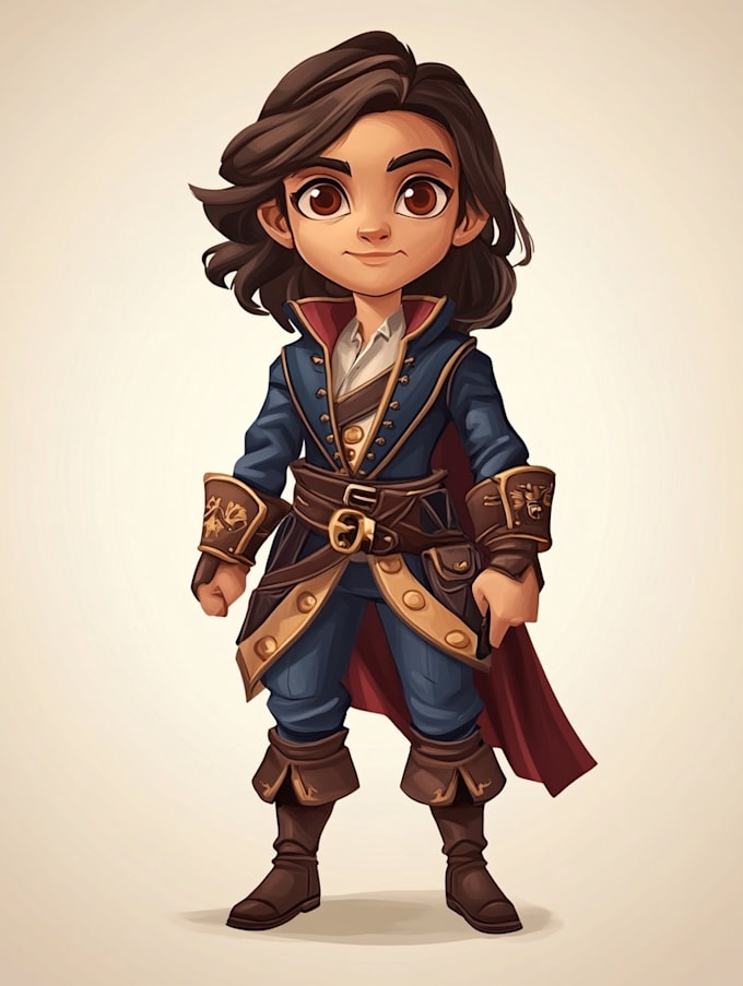 draw 2d game character or 2d game character