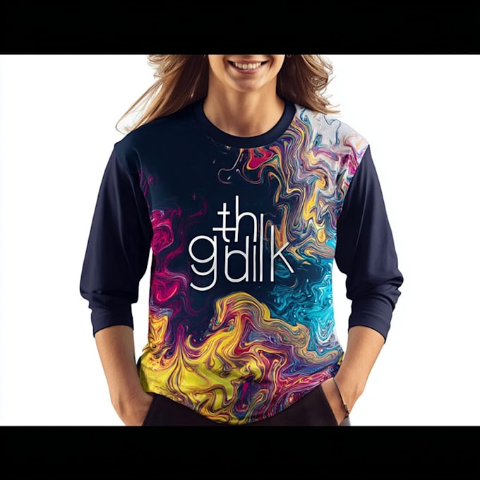 design custom graffiti tshirt illustration