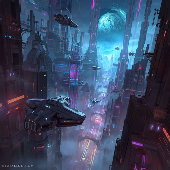 do sci fi illustration and sci fi sci fi illustration