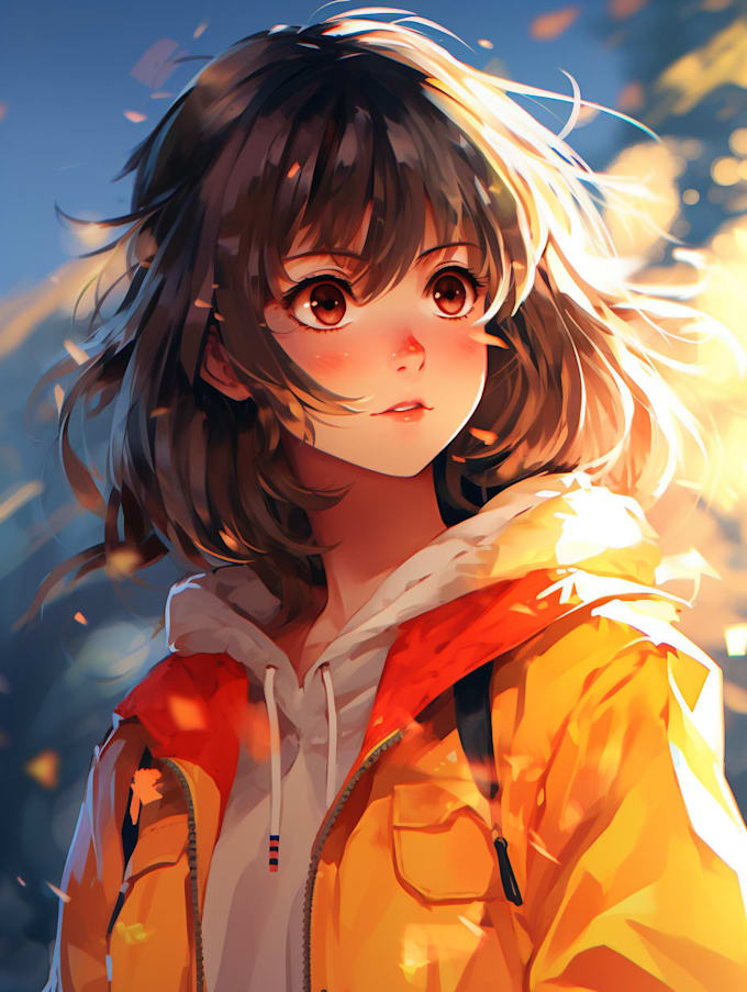 do a anime character