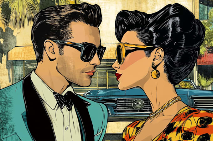 comic book illustration with comic book illustrator