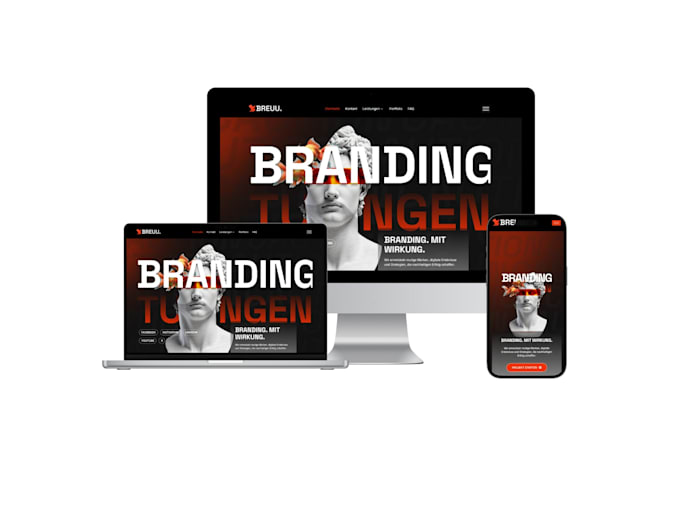 design a professional english or german wordpress website for your business