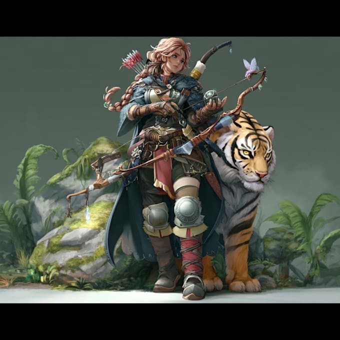 dnd character art and dnd character art