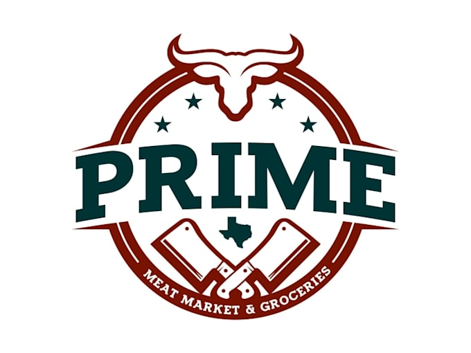 create a professional meat logo design