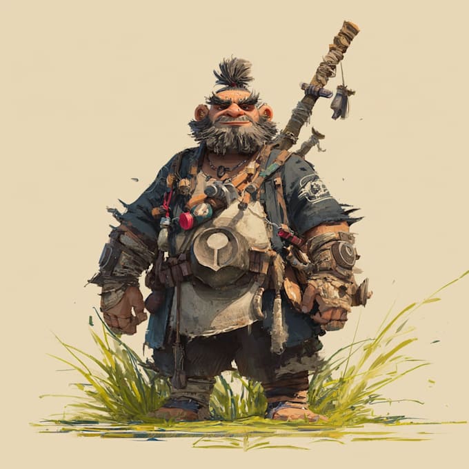 create fantasy concept art for your story