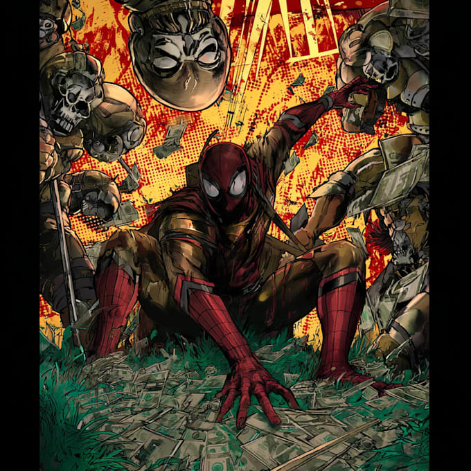 create manga comic pages and graphic novel illustrations