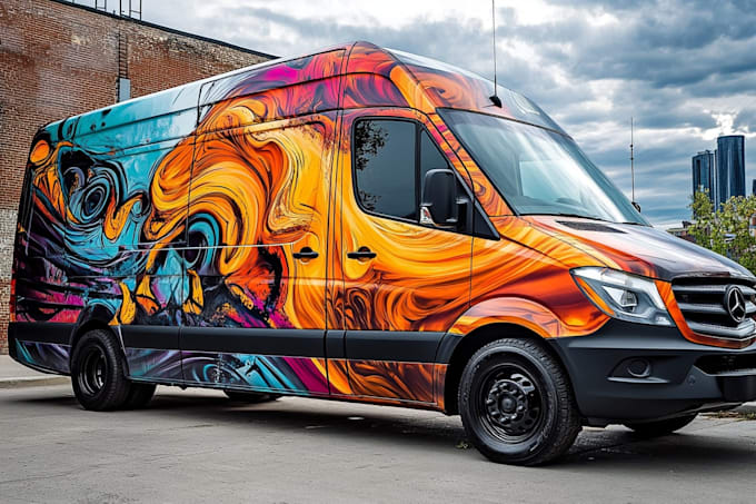 create professional total car wrap, truck wrap, vehicle wrap