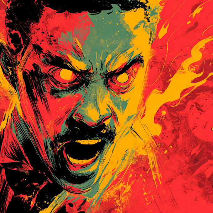 comic book illustration with comic book illustrator