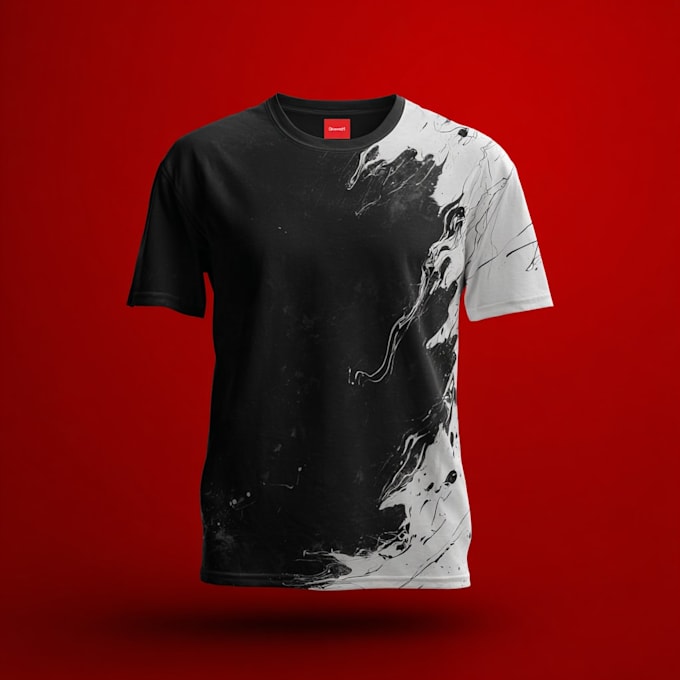 make a simple and trendy t shirt design