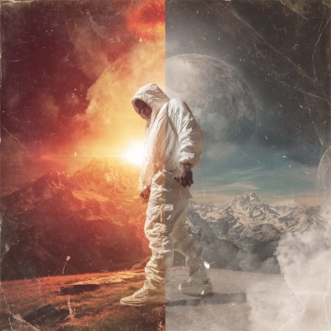 design single or album cover art