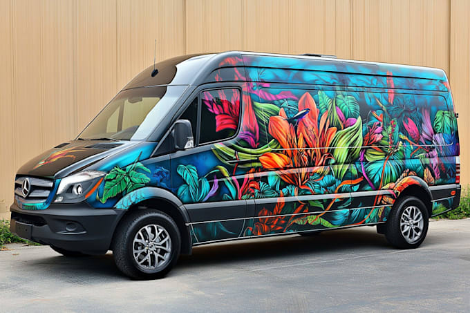 make car wrap, van wrap design
