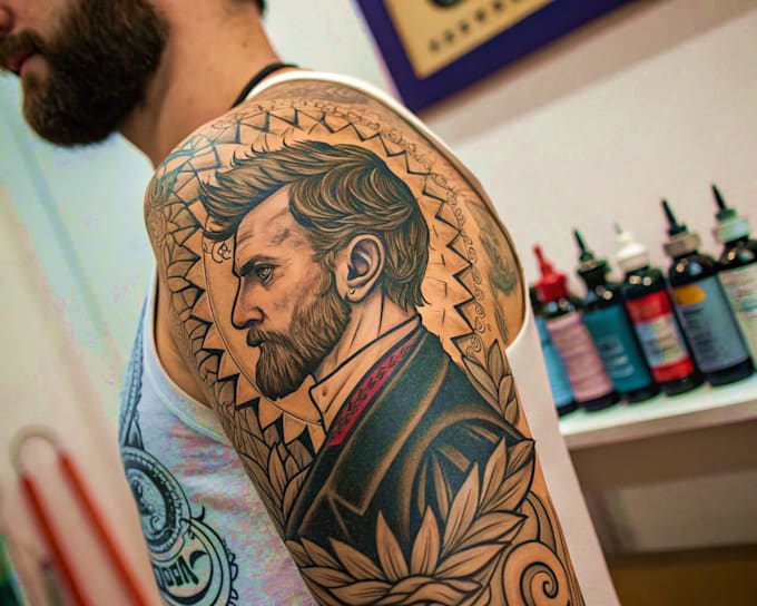 design professional creative tattoo design