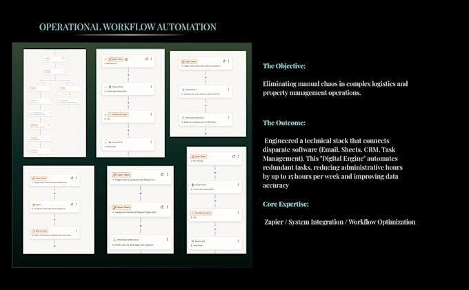 set up CRM and workflow automation