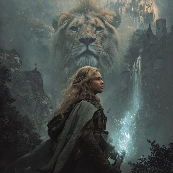 fantasy book cover design or fantasy book cover