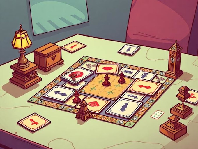 create custom tabletop game illustrations from your concept