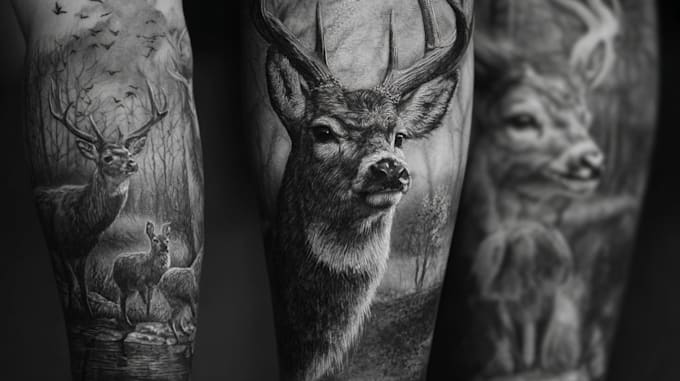 create a realistic realism tattoo design for you