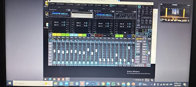 be your audio technician for digital mixer setup and routing