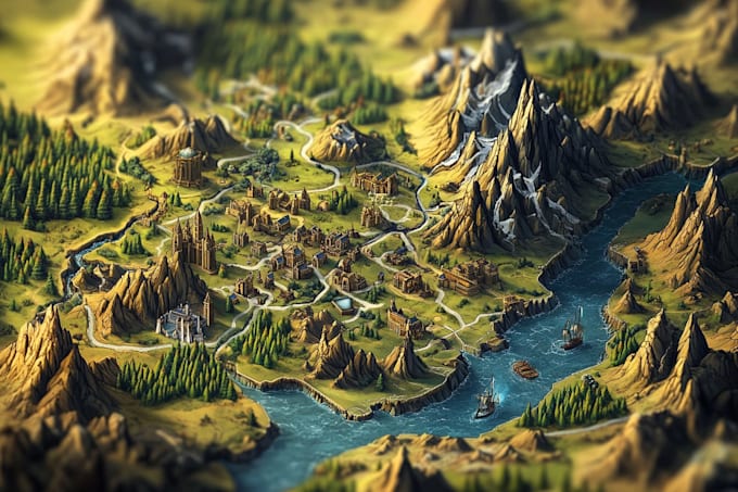do you rpg fantasy map
