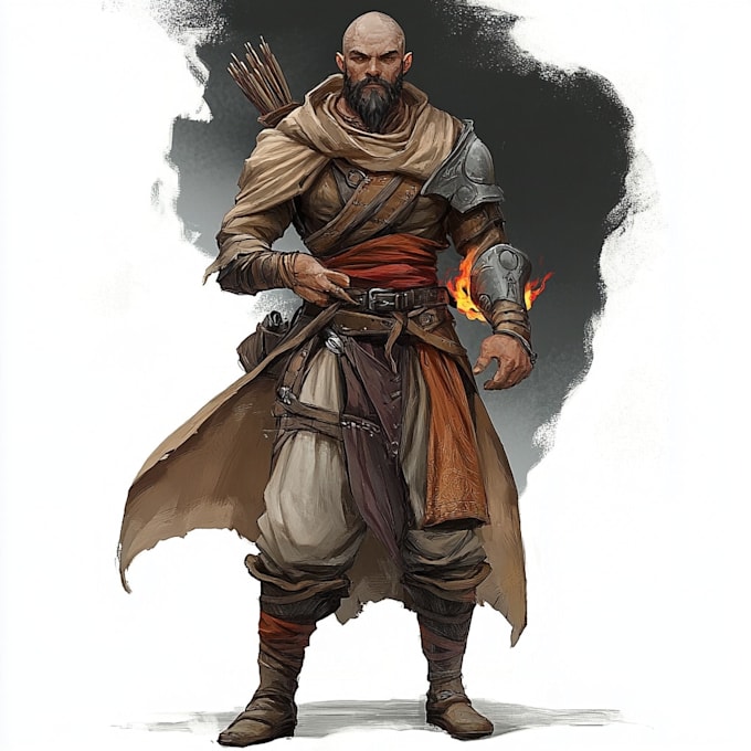 make a dd art and dnd character art