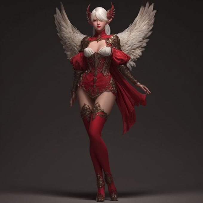 create character illustrations for your fantasy card game