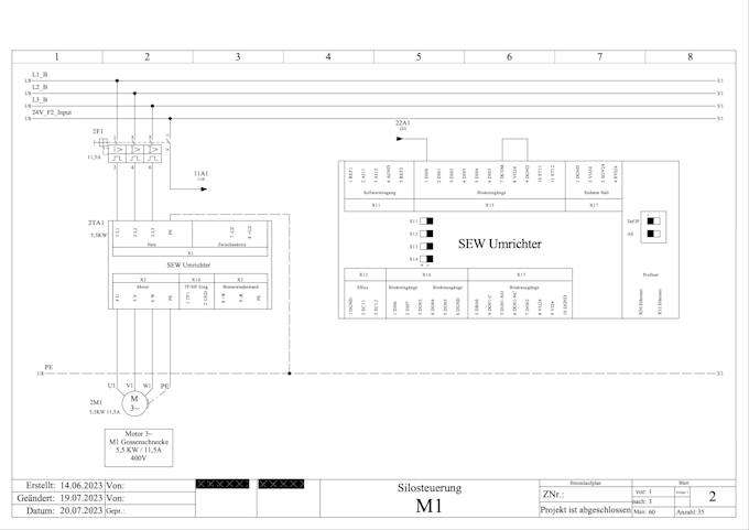 draw and create electrical schematics