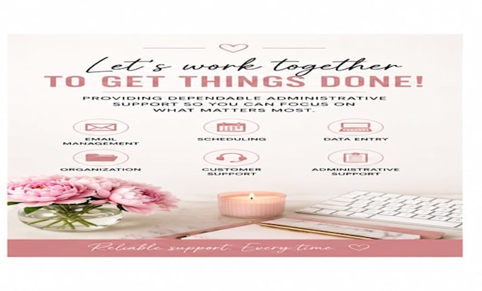 provide admin and virtual support