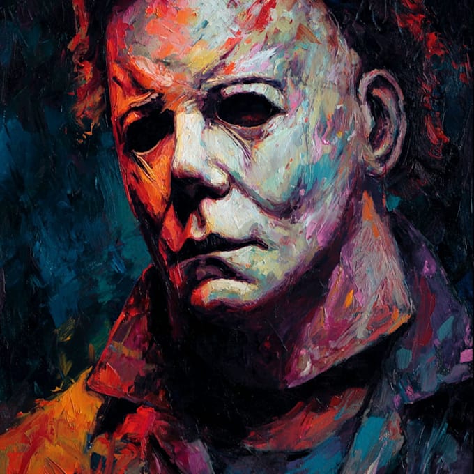 paint your favorite horror movie character