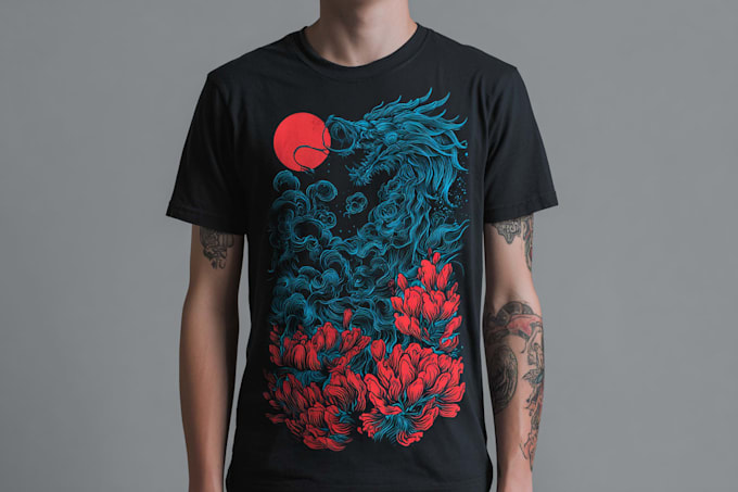 create unique clothing design tshirt design
