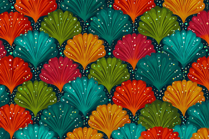design seamless pattern textile prints pattern design