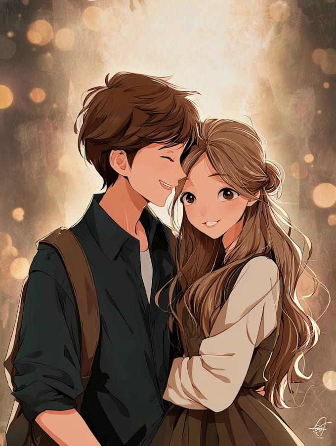 draw unique custom anime illustrations