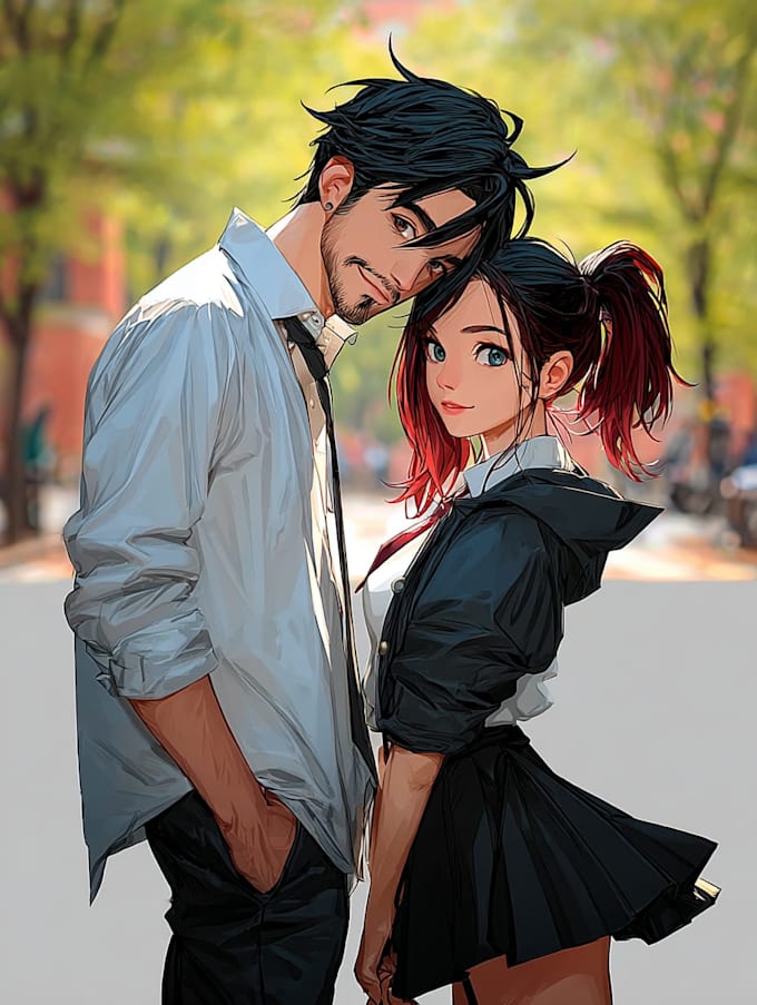 draw anime characters and fanarts