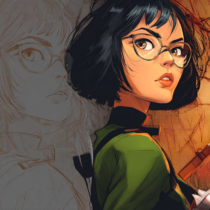 draw comic book illustration with comic book illustrator