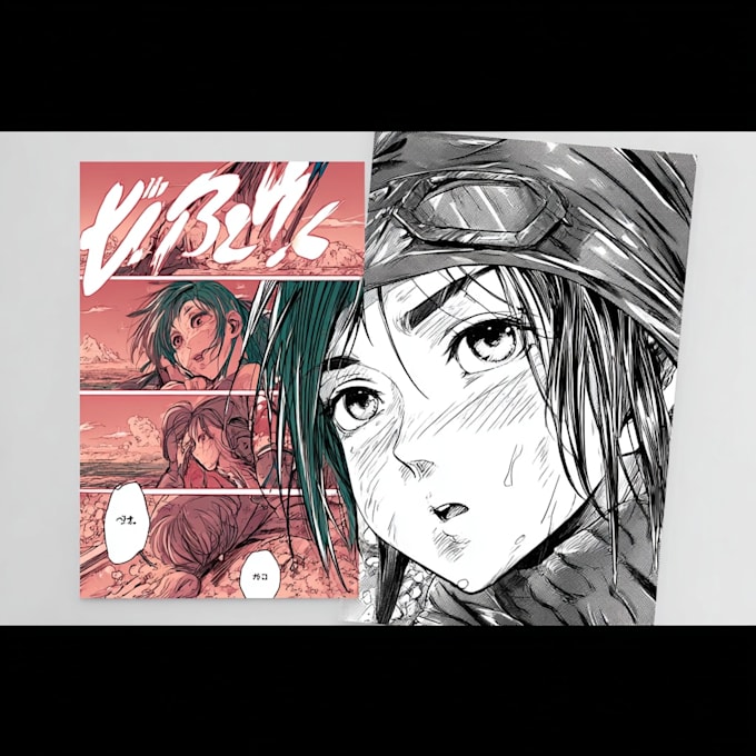 create professional comic book pages and cinematic
