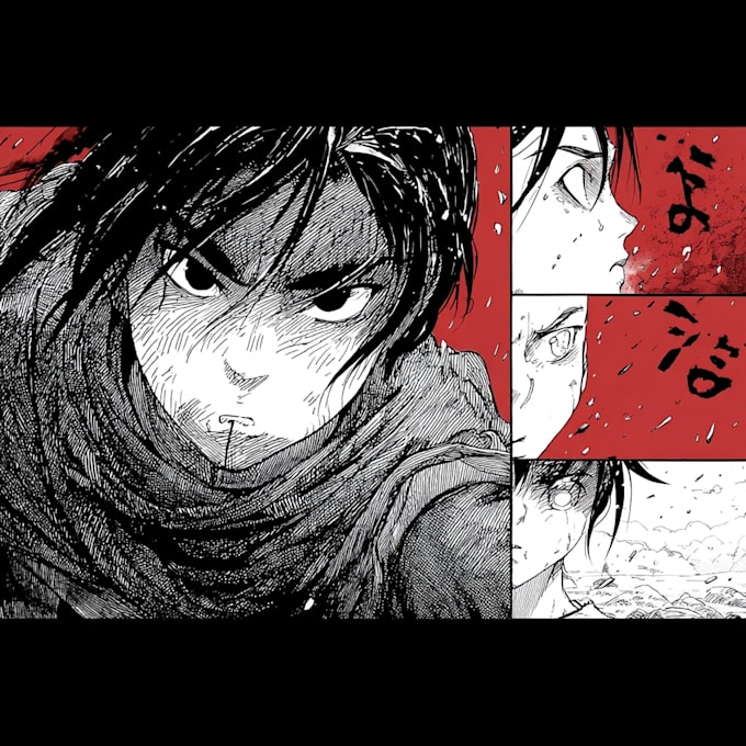 create dynamic comic book pages and cinematic cover