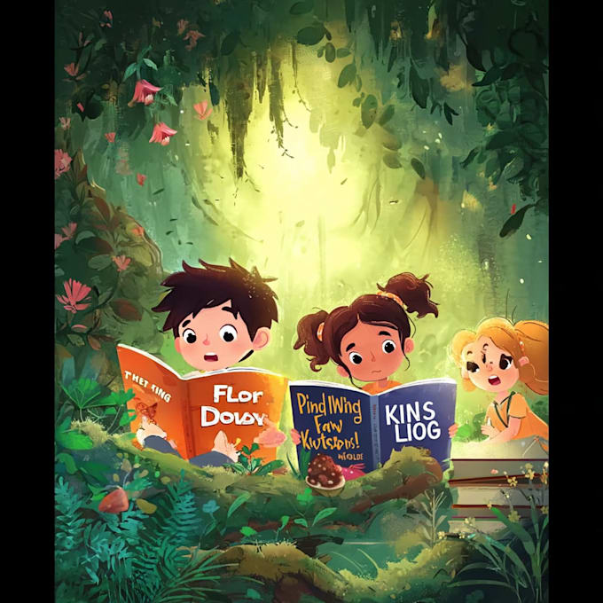 draw professional childrens book illustration