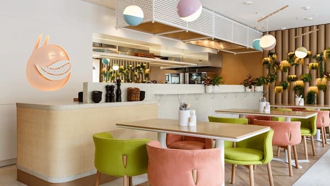do 3d cafe interior design, coffee shop cgi rendering, restaurant visualization