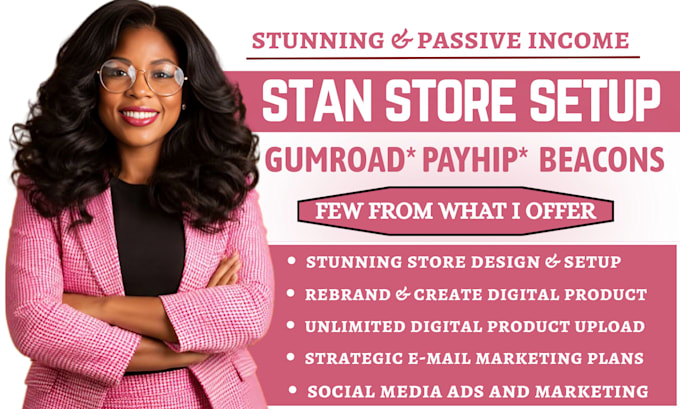 setup stan store, stan store marketing, stan store digital product, stan store