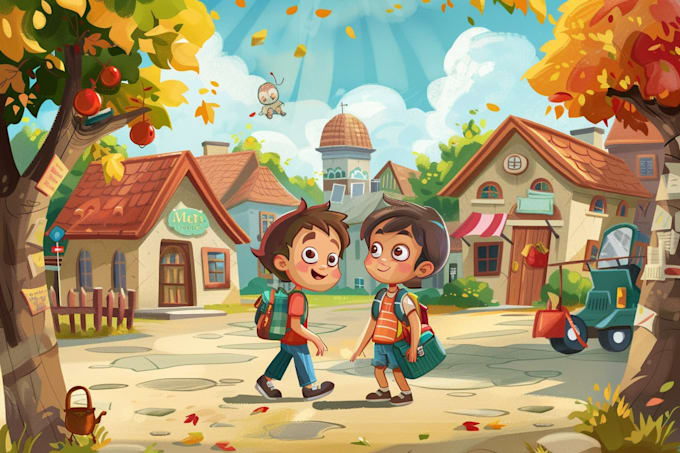 illustration for children book