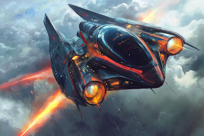 do sci fi spaceship design