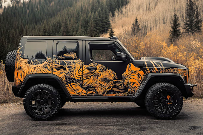 professional vehicle wrap design, car wrap