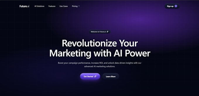 design and code responsive saas landing page