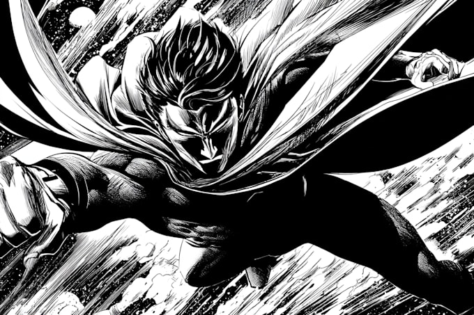 design professional superhero comic book artwork