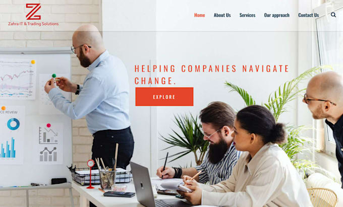 salesforce CRM setup and product catalog website