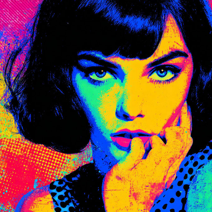 create retro city pop 90s 80s anime illustration