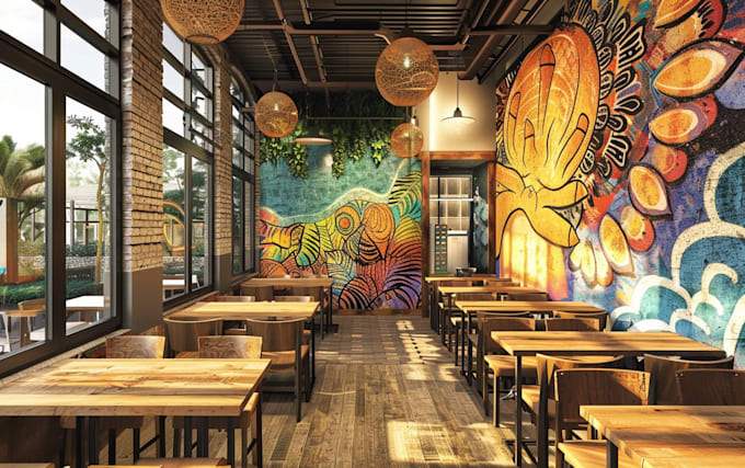 design graffiti designs, murals and wall arts