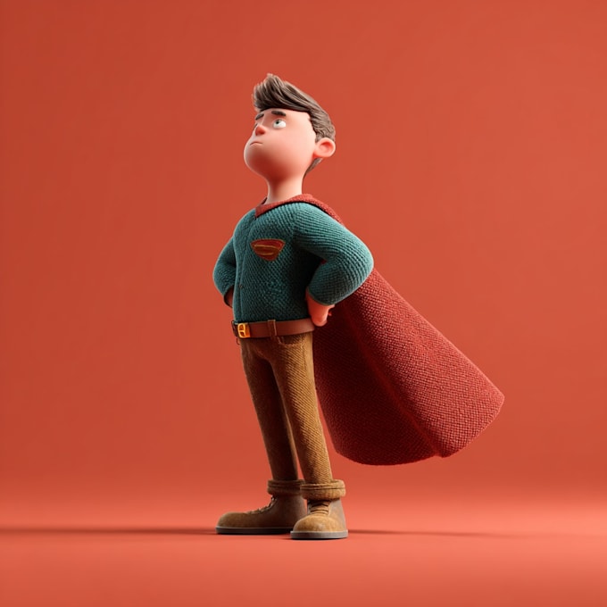 superhero character for comics