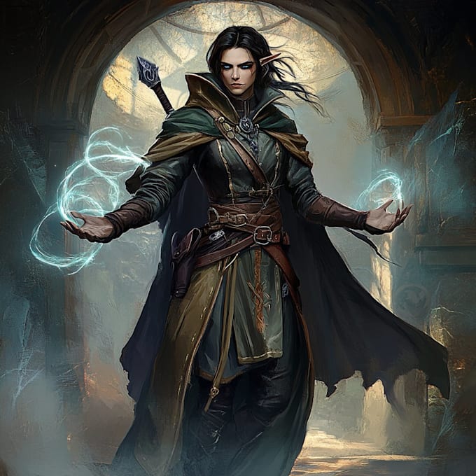 make dnd art to dnd character art