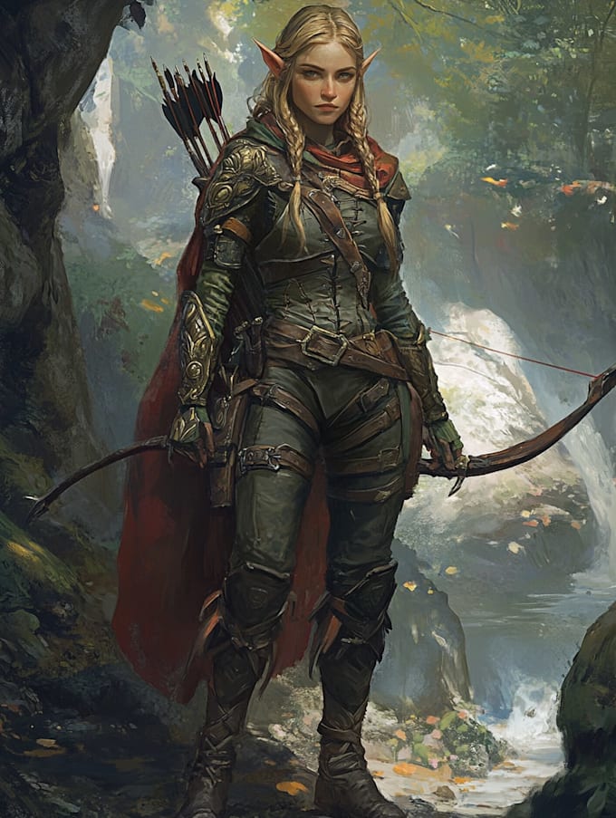 dnd character art and dnd character art
